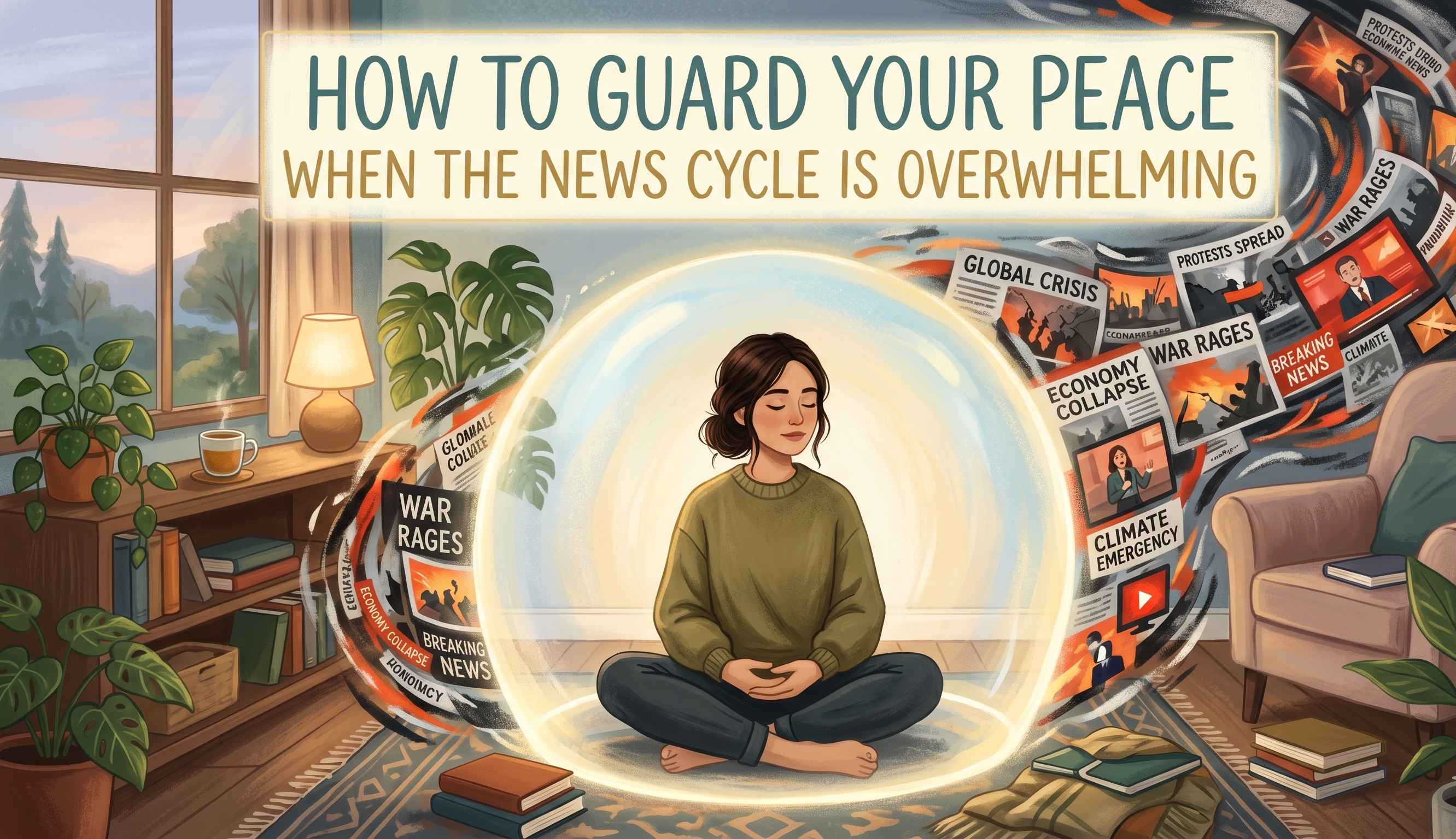 How to Guard Your Peace When the News Cycle Is Overwhelming